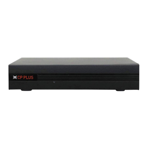 CP Plus 4/8/16 Channel DVR User manual CP Plus 4/8/16 Channel DVR User manual