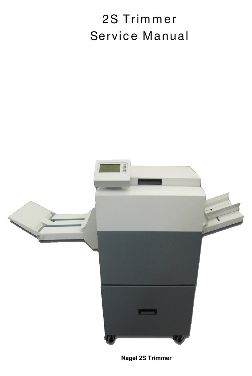 Nagel 2S Trimmer Service manual