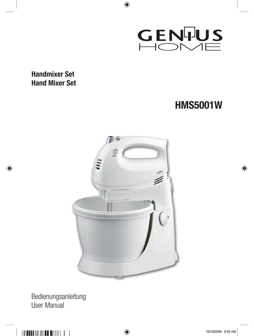 Genius Home HMS5001W user manual