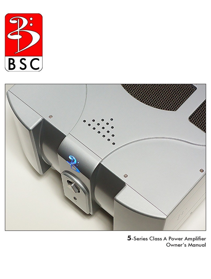 BSC 5-Series owner's manual