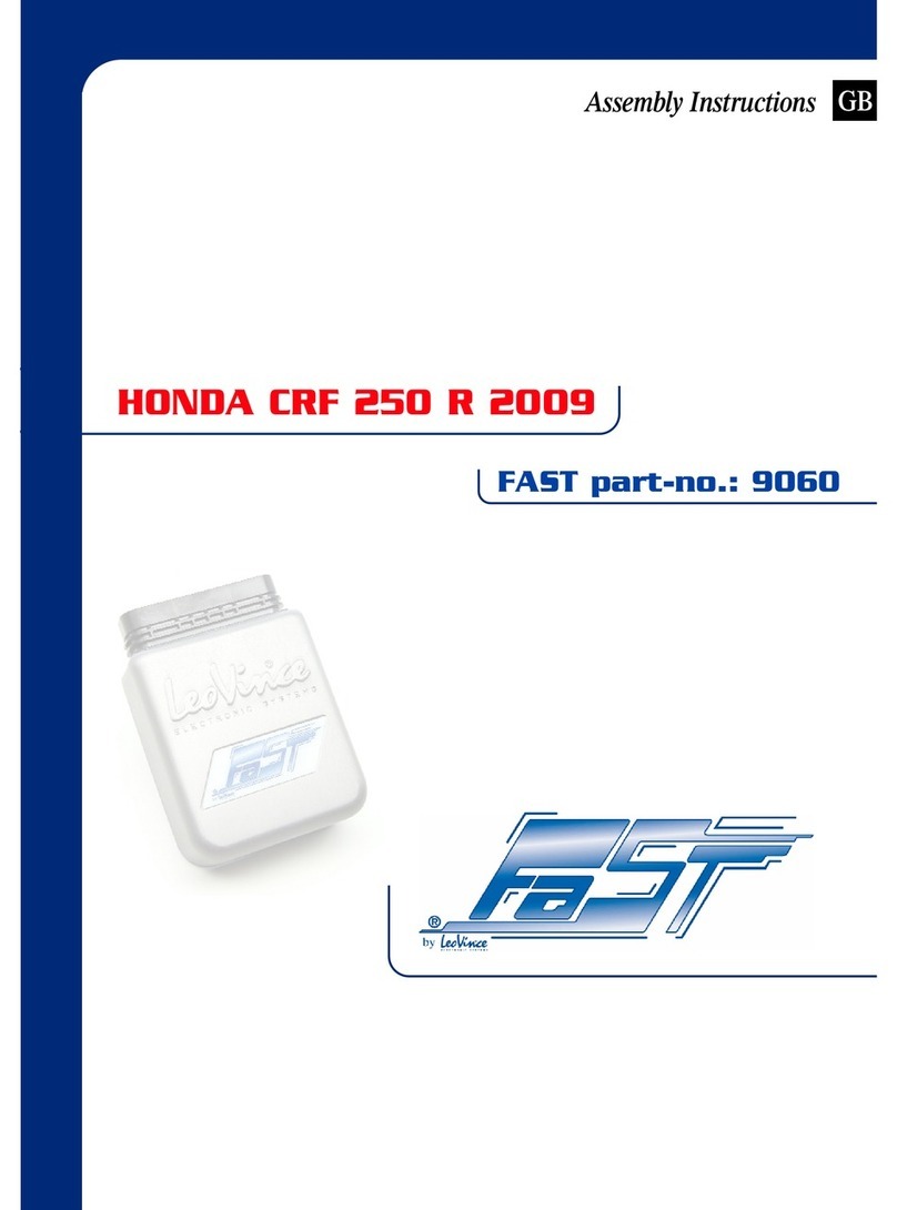 LeoVince 2009 CRF 250 R Assembly instructions