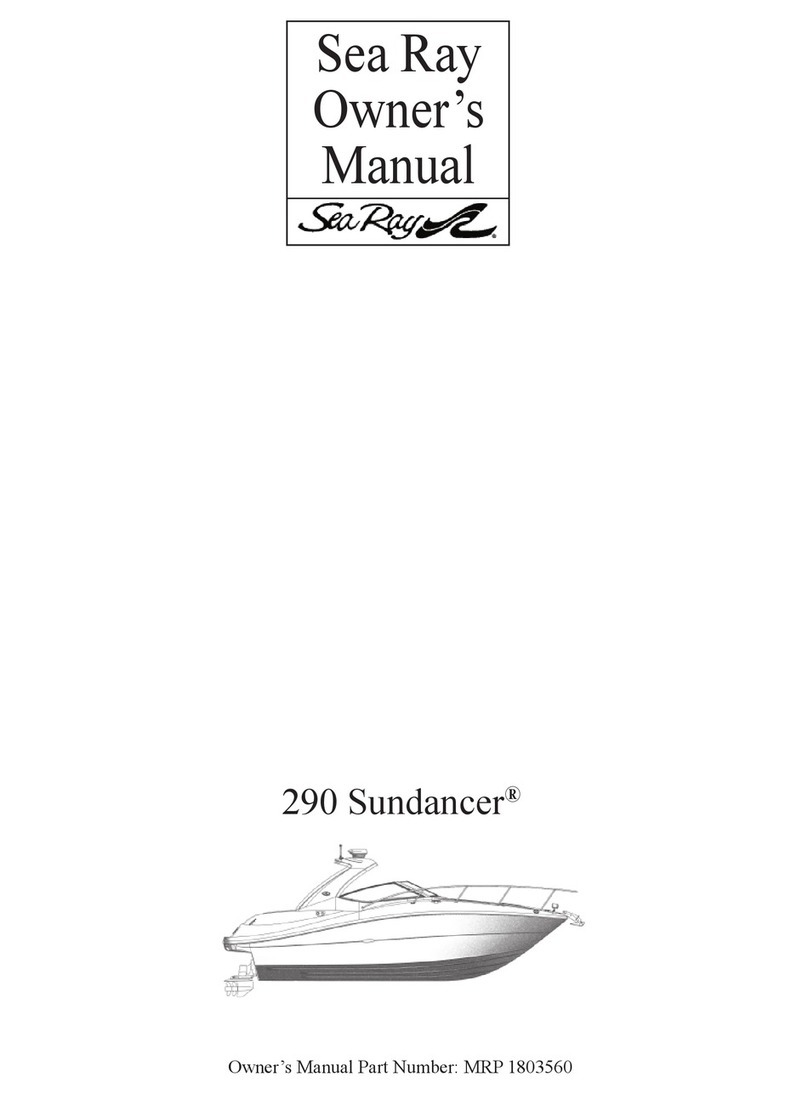 Sea Ray 290 Sundancer User manual