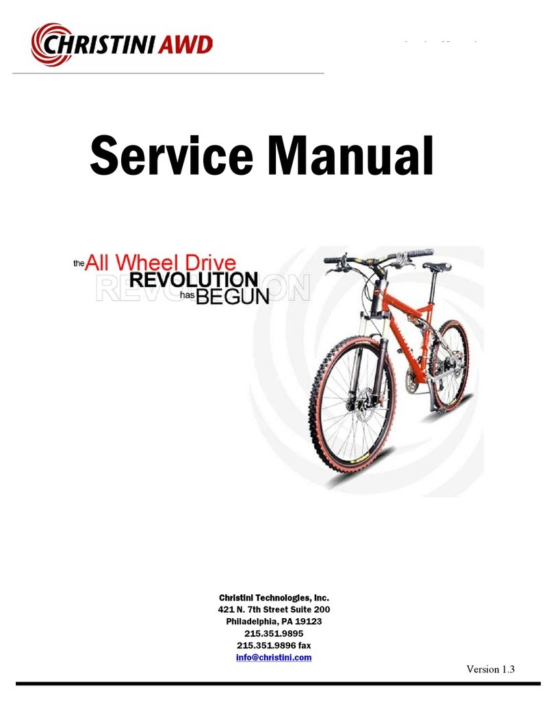 Christini AWD User manual