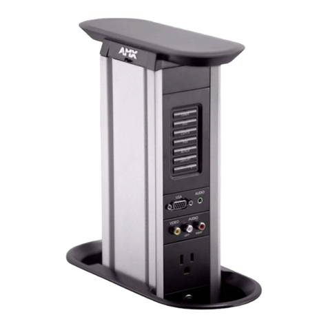 AMX HPX-1600 installation manual