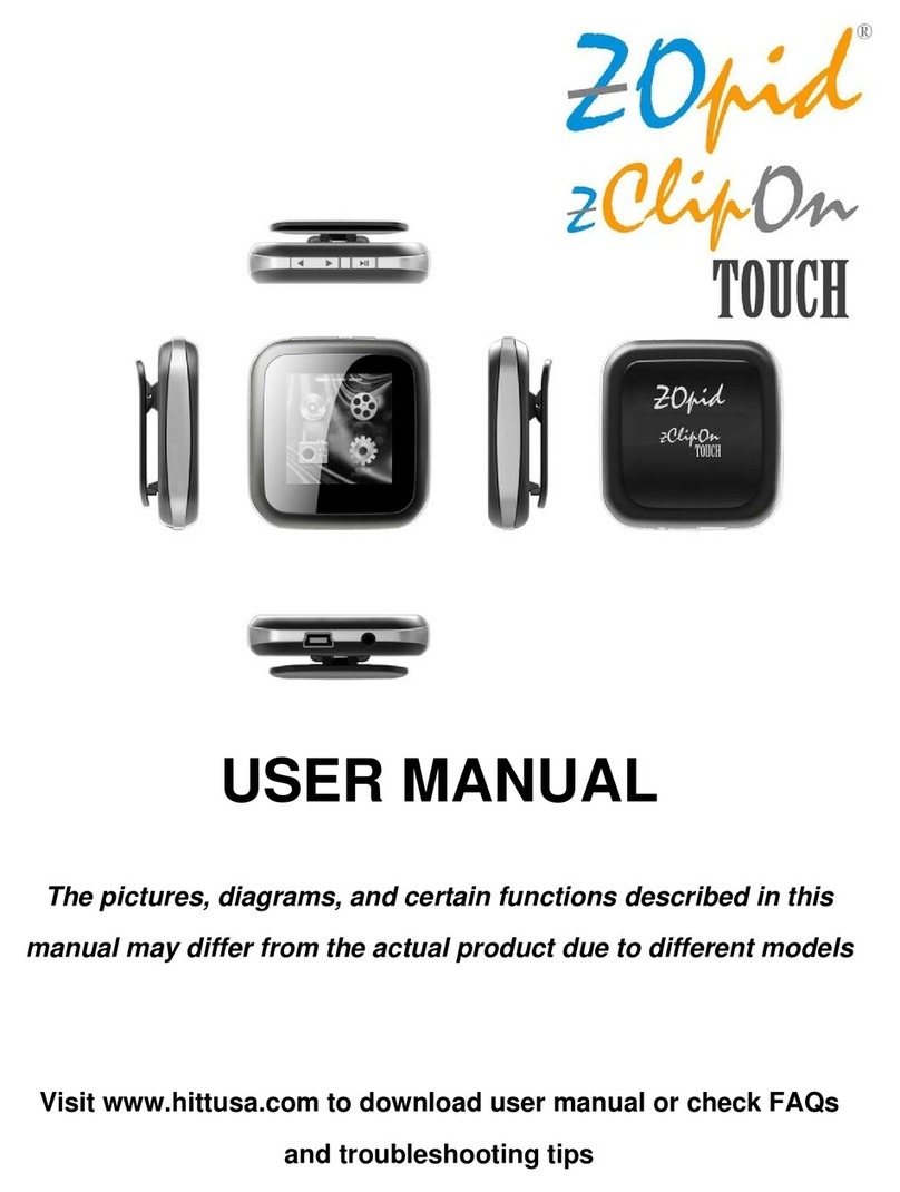 ZOpid zClipOn Touch user manual