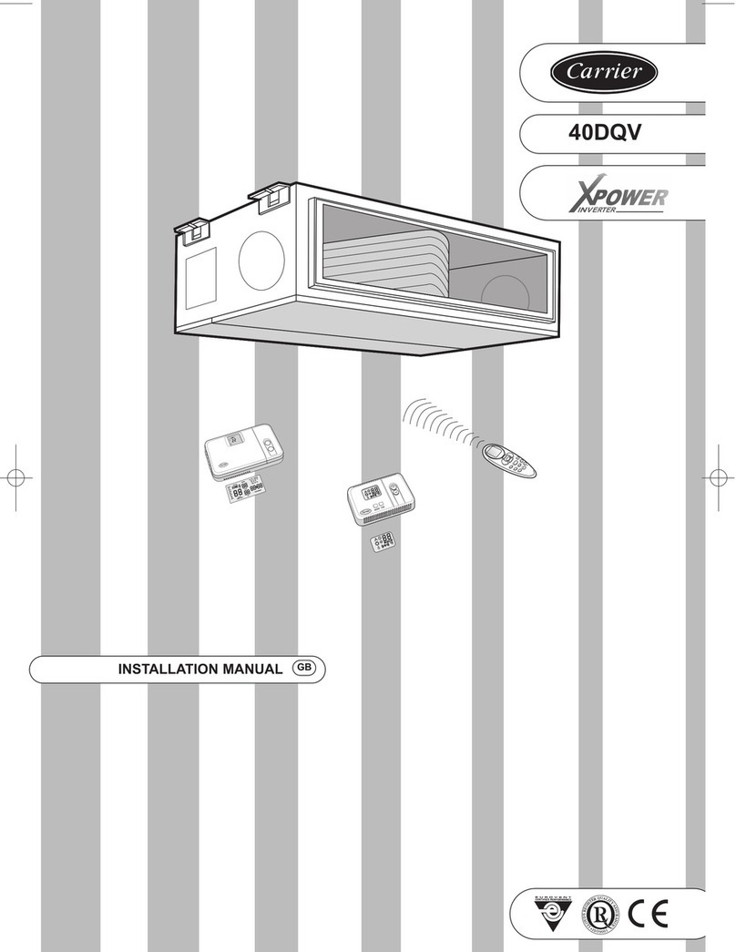 Carrier XPower 40DQV User manual