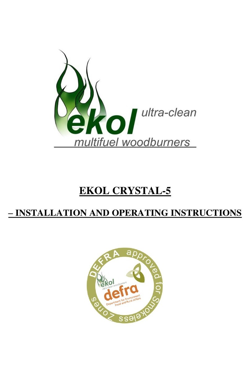 Ekol Crystal-5 Installation and operating instructions