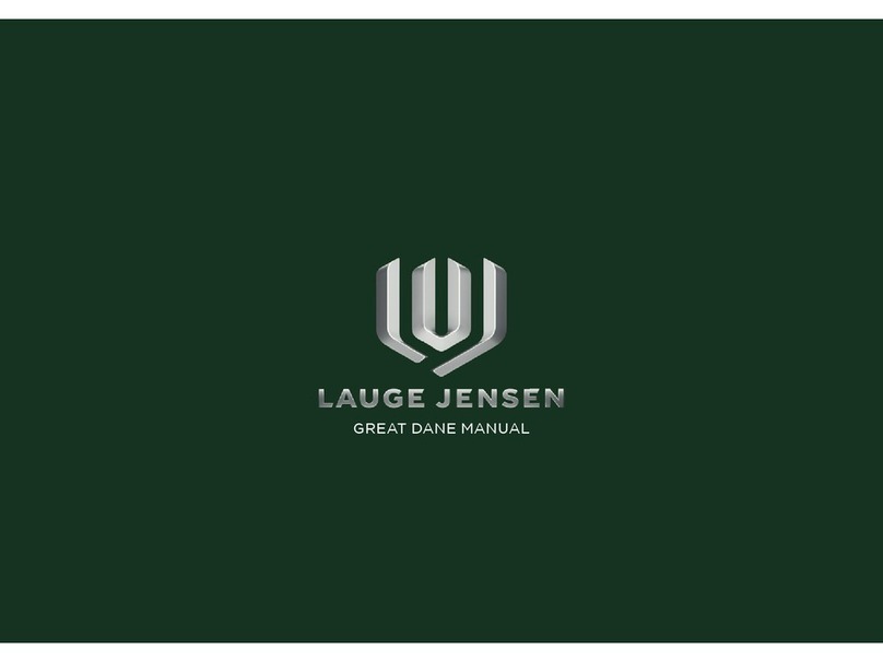 Lauge Jensen GREAT DANE Manual guide