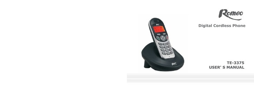 Romeo TE-3375 user manual
