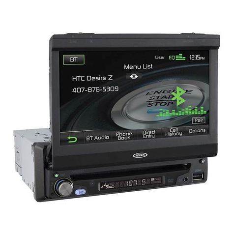 Jensen VM9216BT installation guide