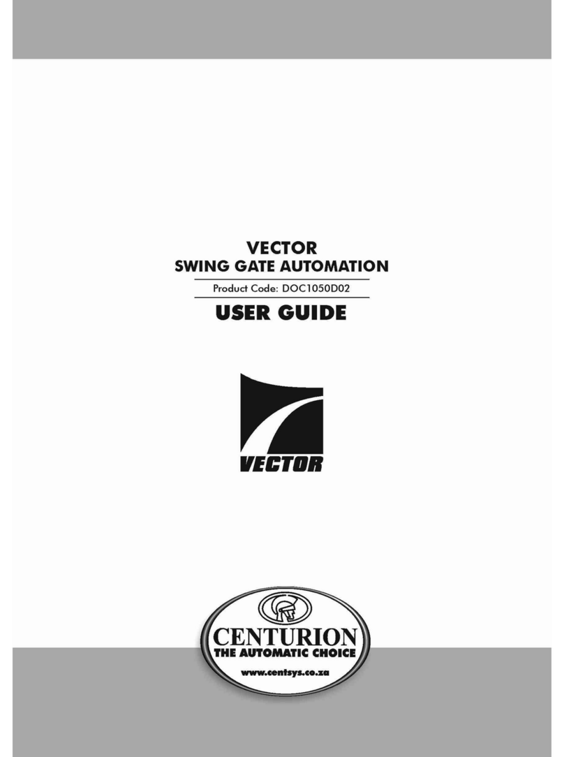 Centurion Vector User manual Centurion Vector User manual