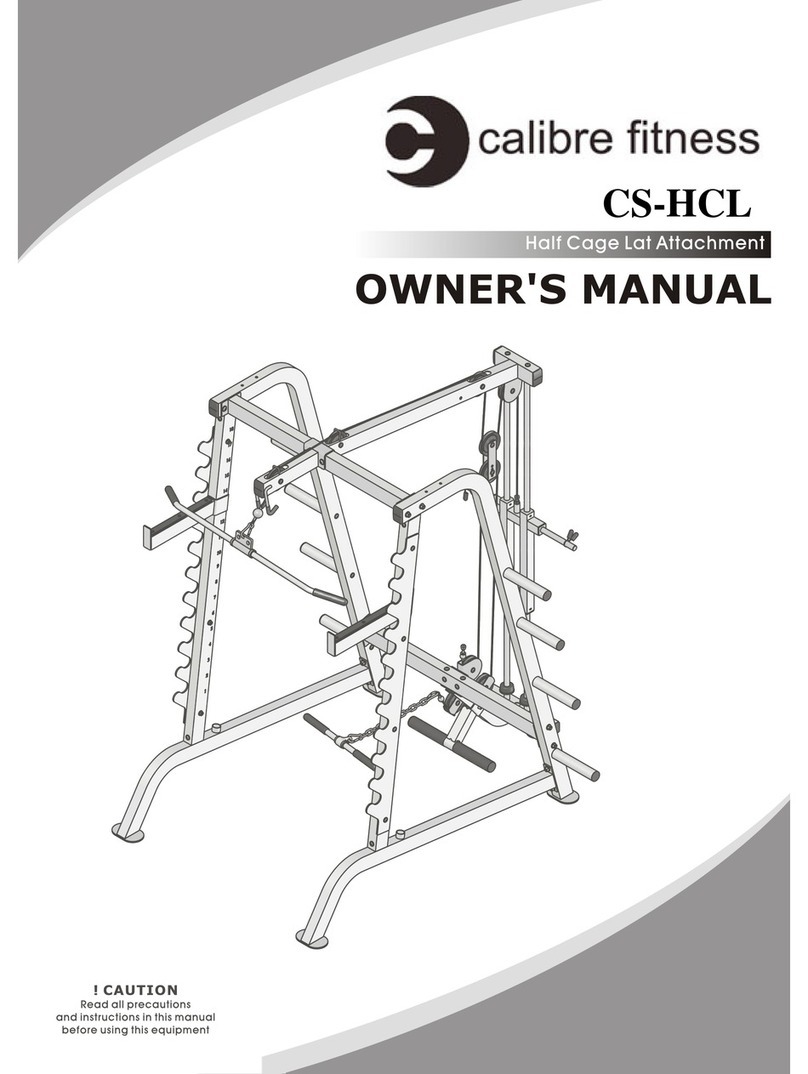 Calibre Fitness CS-HCL owner's manual