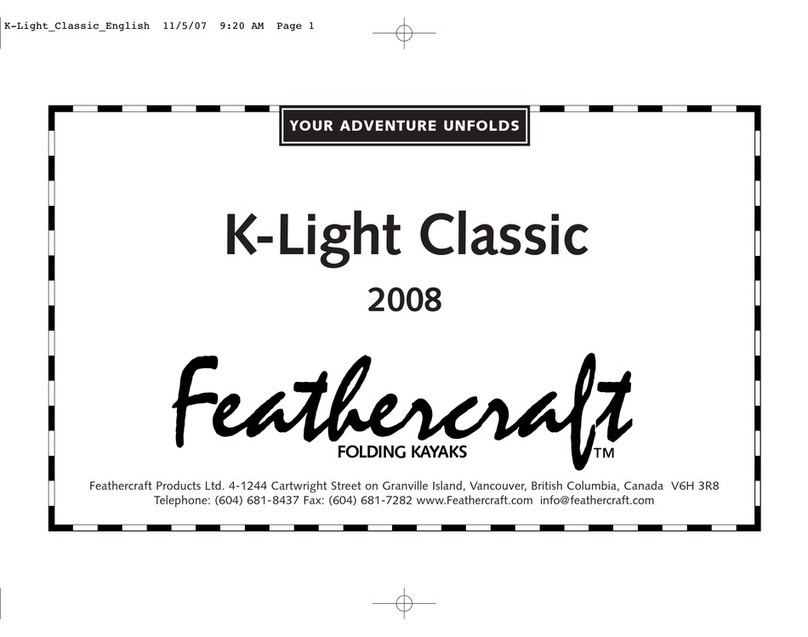 Feathercraft K-Light Classic 2008 user guide