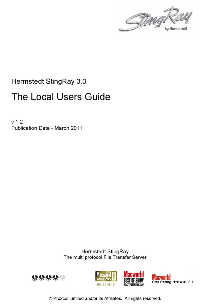 Hermstedt StingRay 3.0 user guide