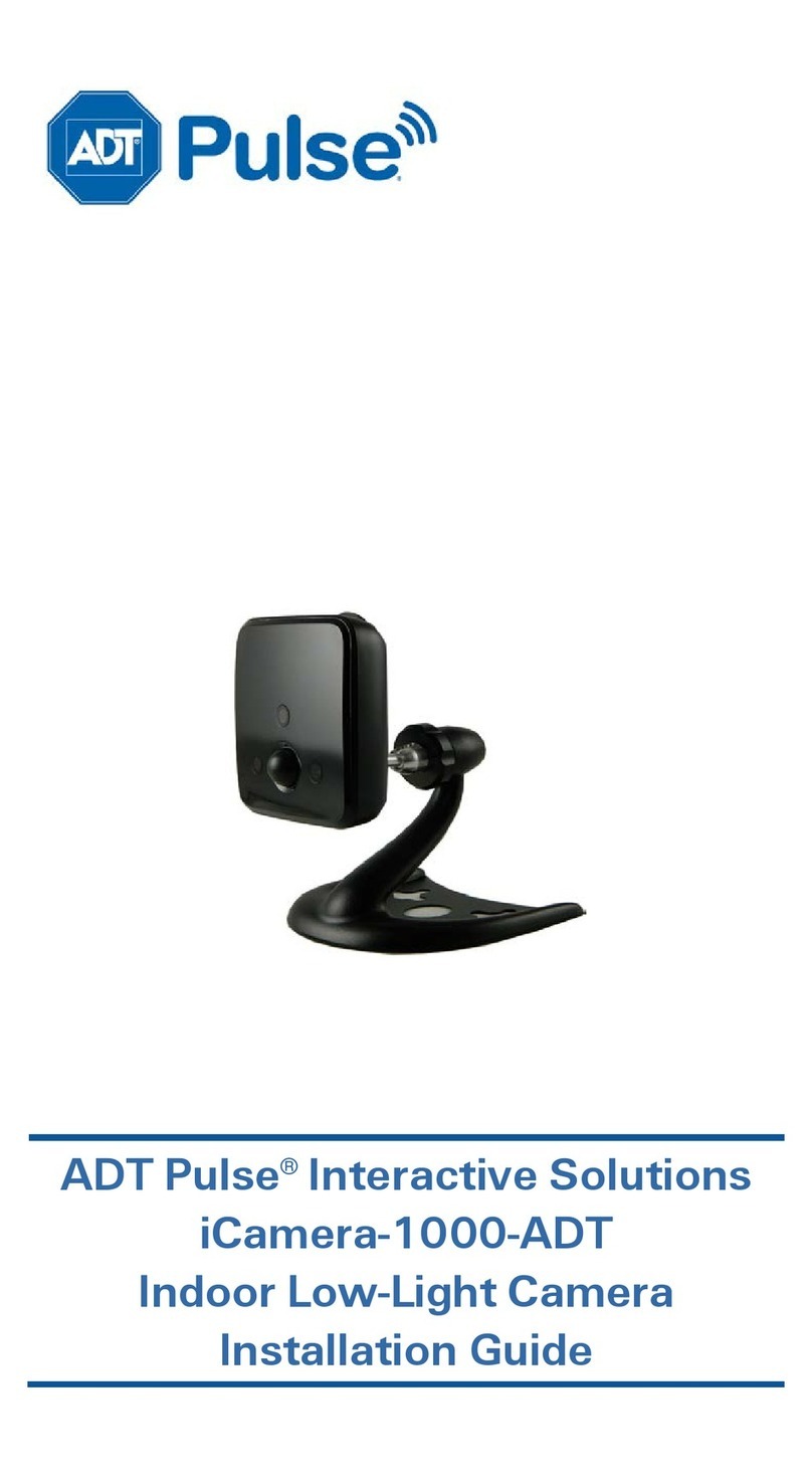 ADT Pulse iCamera-1000 User manual