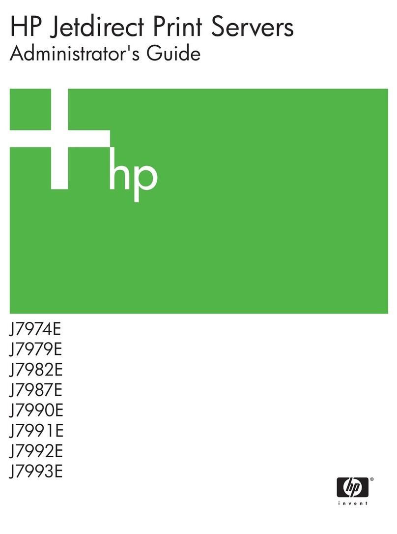 HP Jetdirect J7974E Administrator's guide