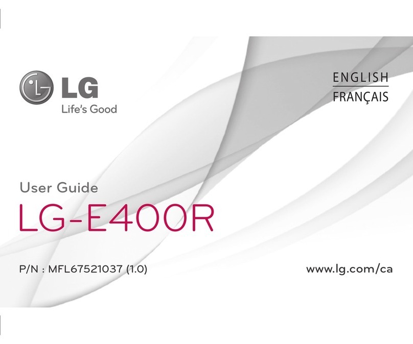 LG LG-E400R User manual