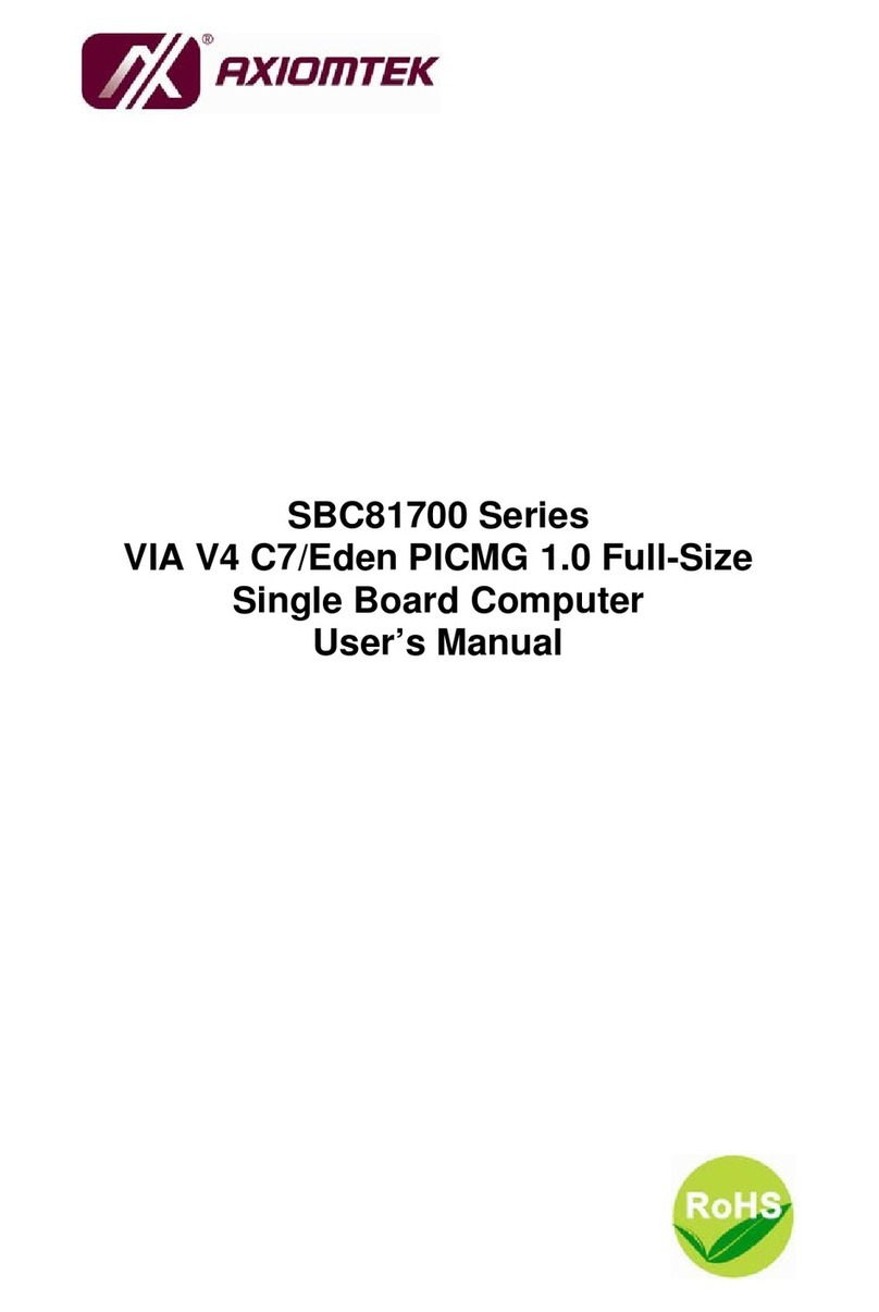 AXIOMTEK SBC81700 Series user manual