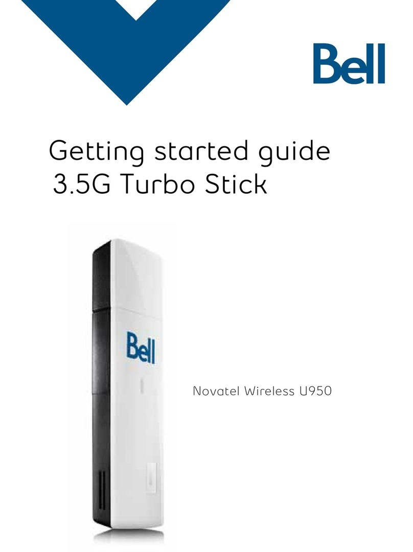 Bell U950 Turbo Stick Getting started guide