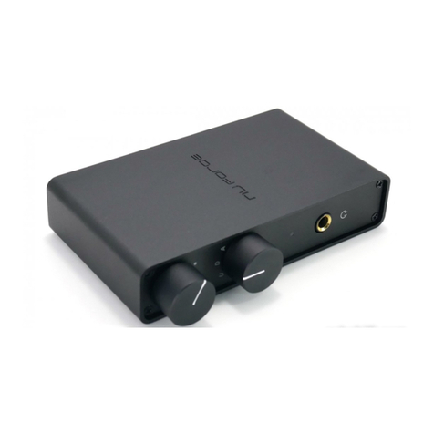 NuForce Icon HDP user manual NuForce Icon HDP user manual