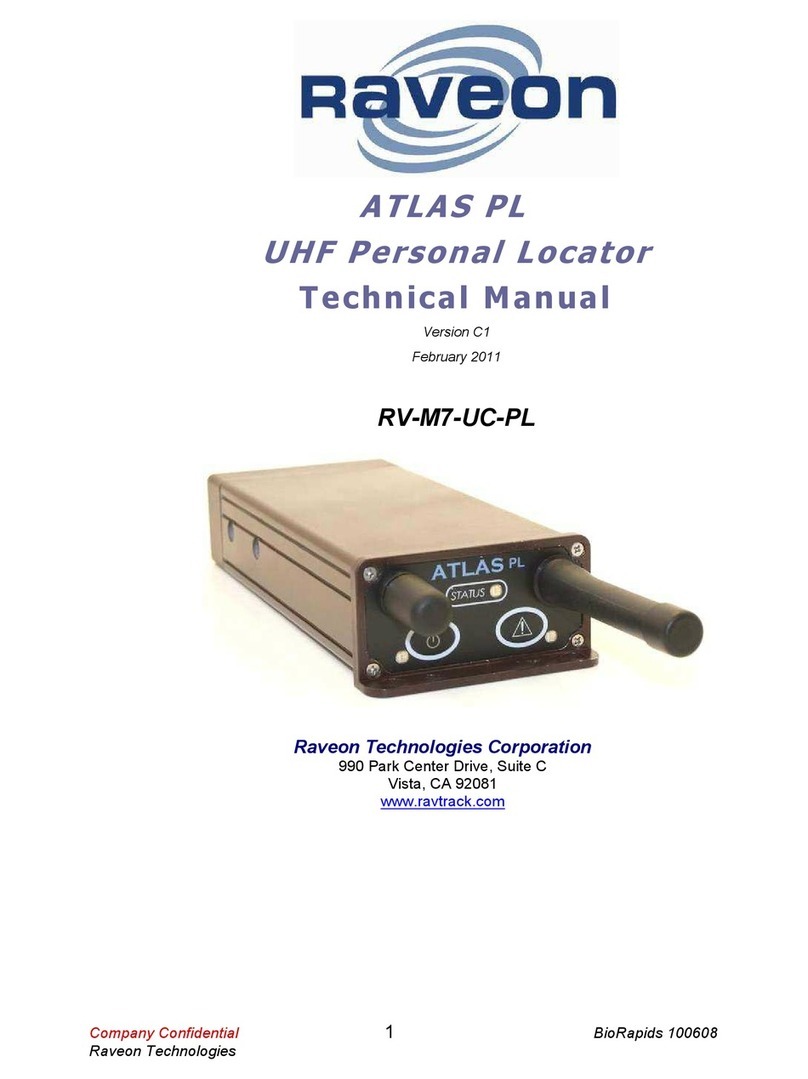 Raveon RV-M7-UC-PL Technical manual