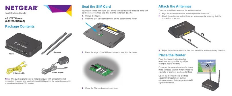 NETGEAR LG2200-1USNAS User manual