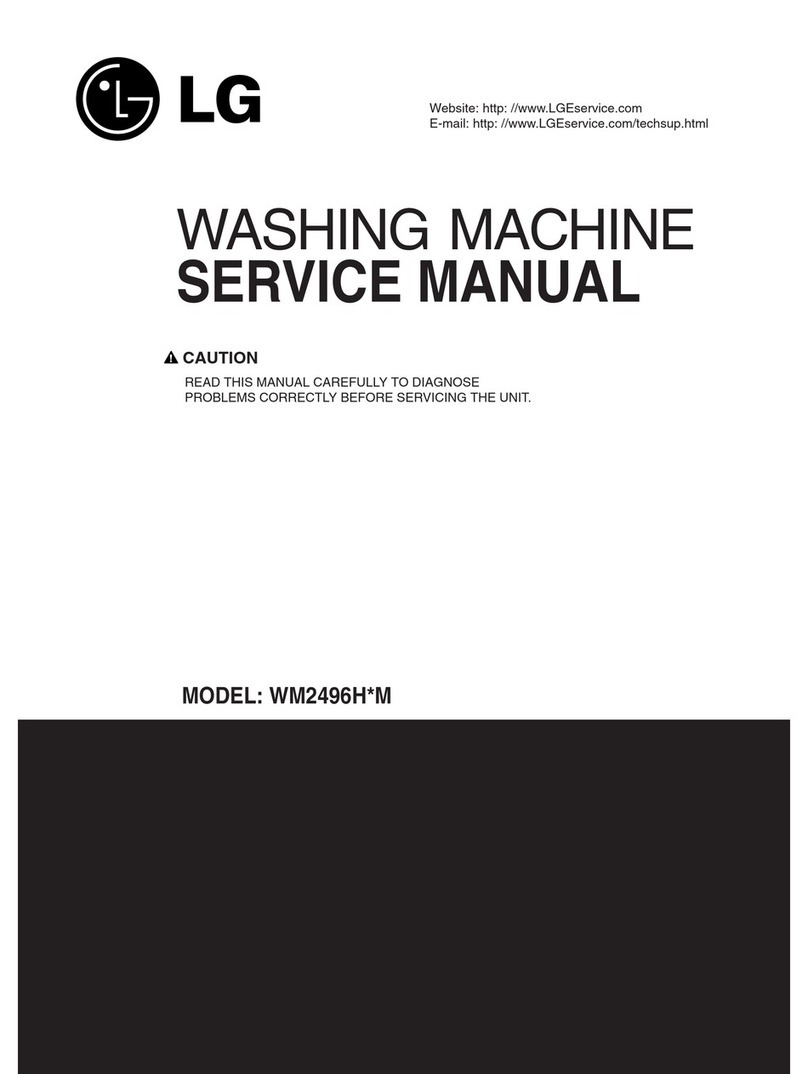 LG WM2496H series Service manual