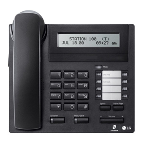 Ericsson LDP-7208D User manual
