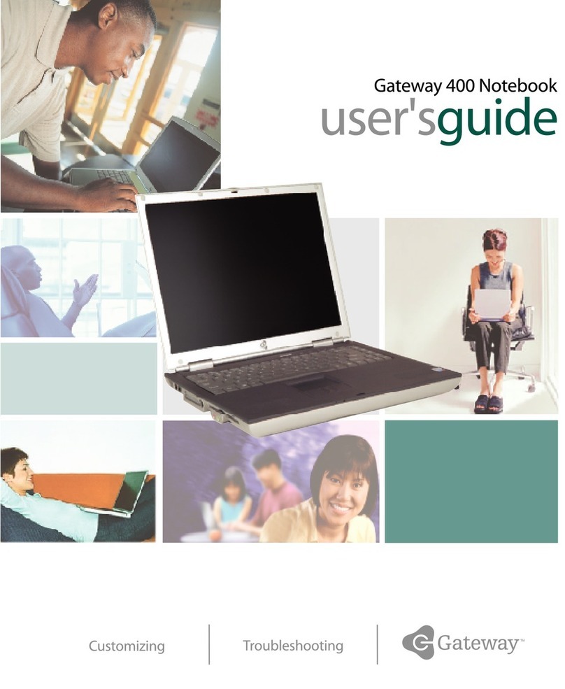 Gateway 400 User manual