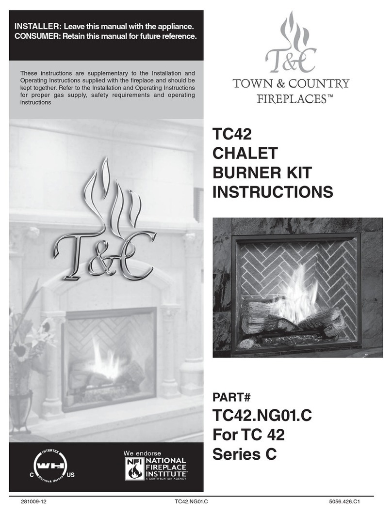 T&C TC42 Installation and operating instructions