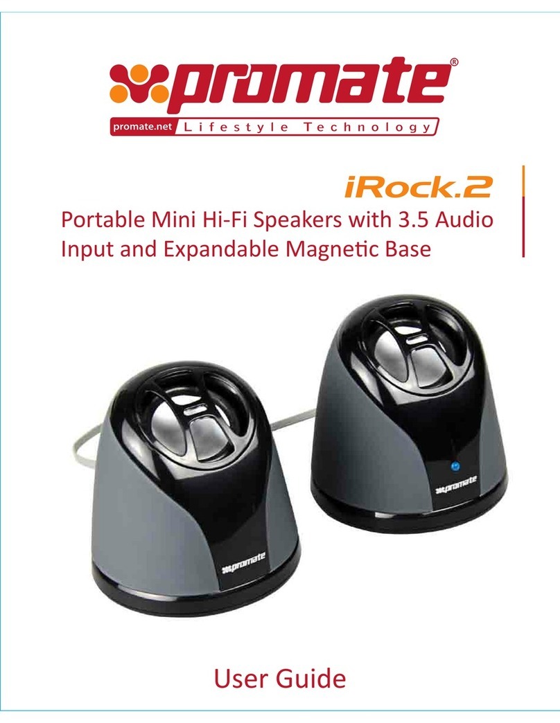 Promate iRock.2 User manual