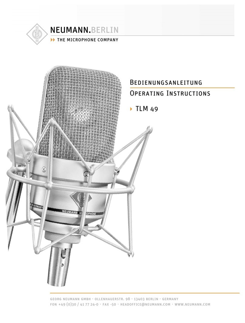 Neumann.Berlin TLM 49 User manual