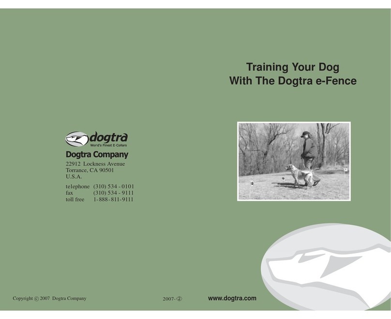 Dogtra e-Fence user manual