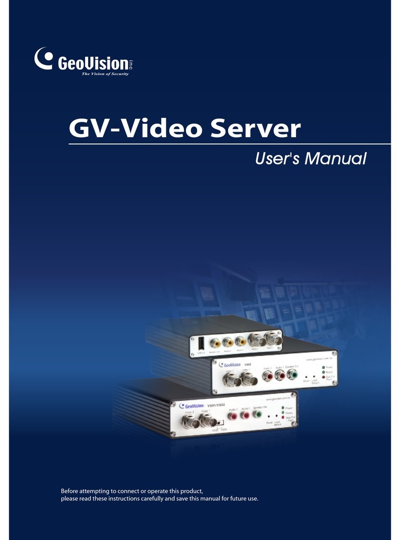 GeoVision GV-VS02 User manual