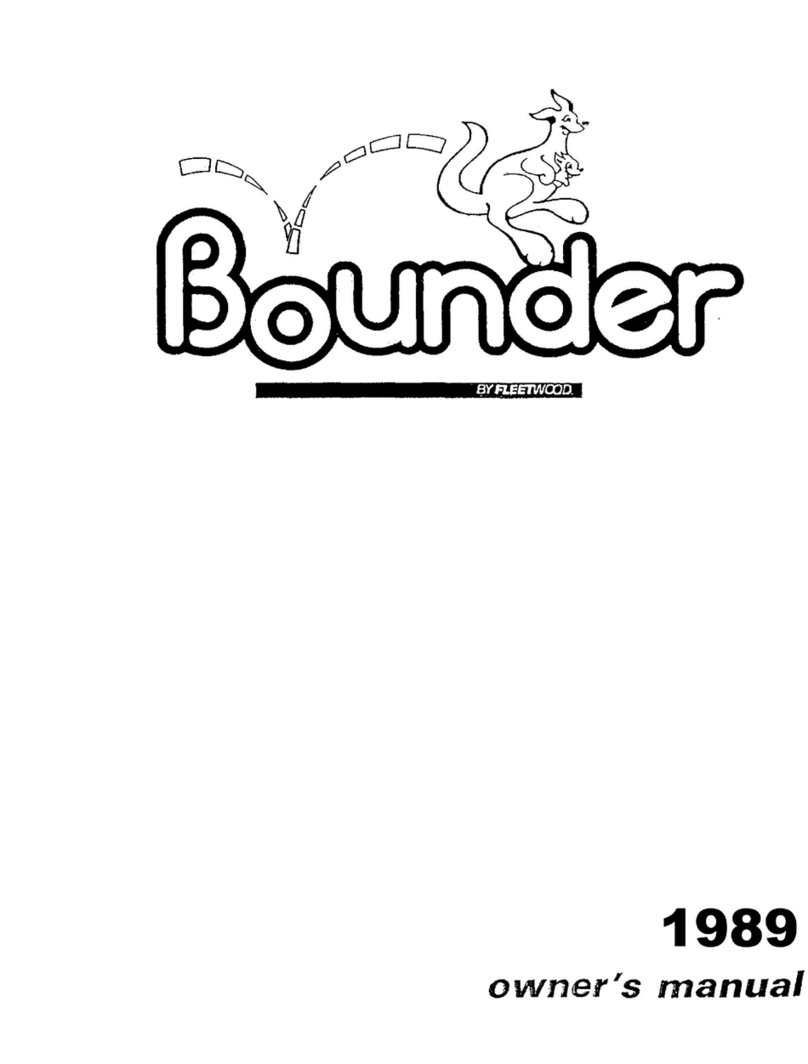 Fleetwood Bounder 1989 owner's manual
