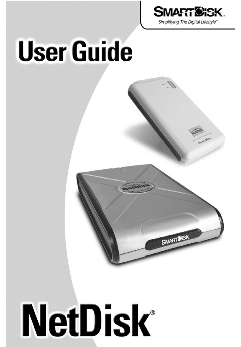 SmartDisk NetDisk User manual SmartDisk NetDisk User manual