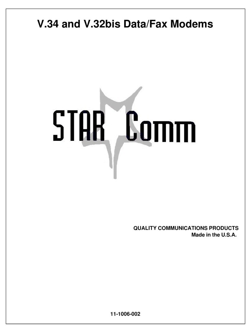 Star Comm V.34 user guide