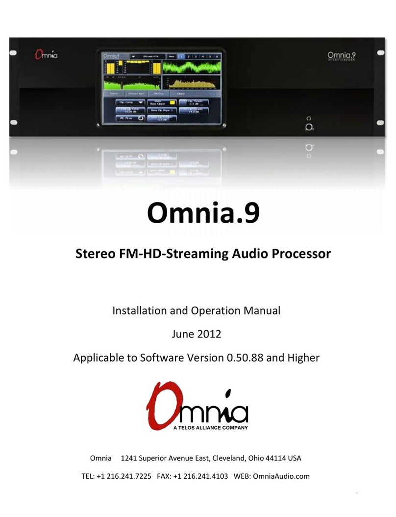Omnia Omnia.9 User manual