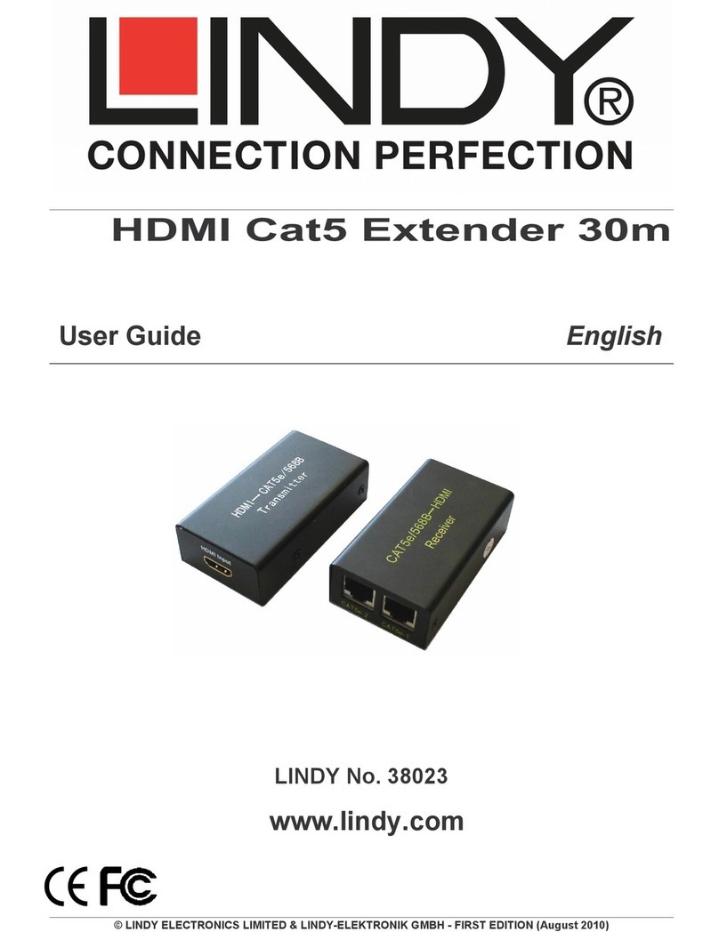Lindy 38023 user guide