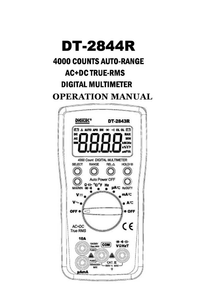 Digitek DT-2844R Operation manual