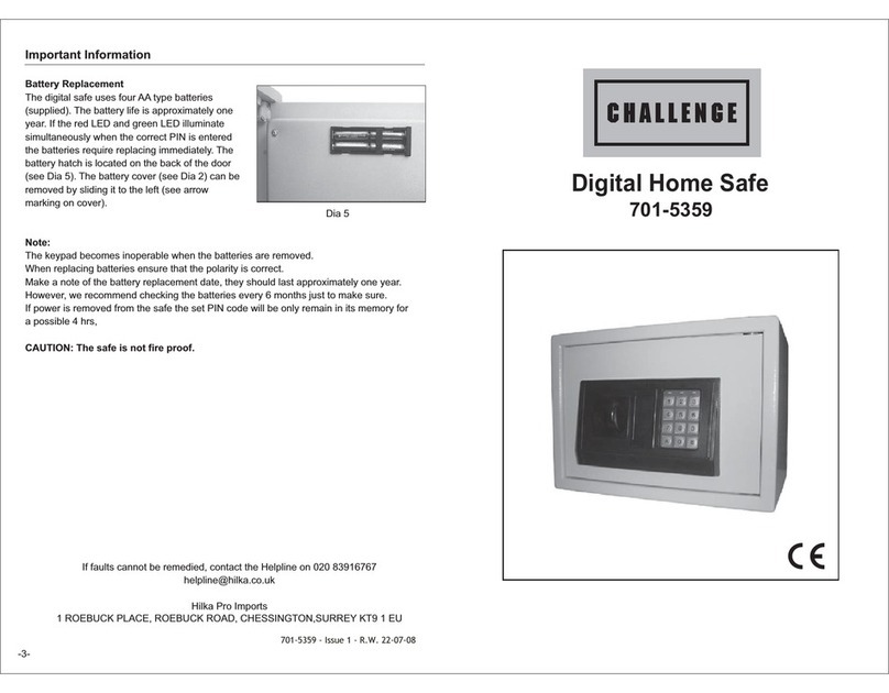 Challenge 701-5359 Operating manual instructions