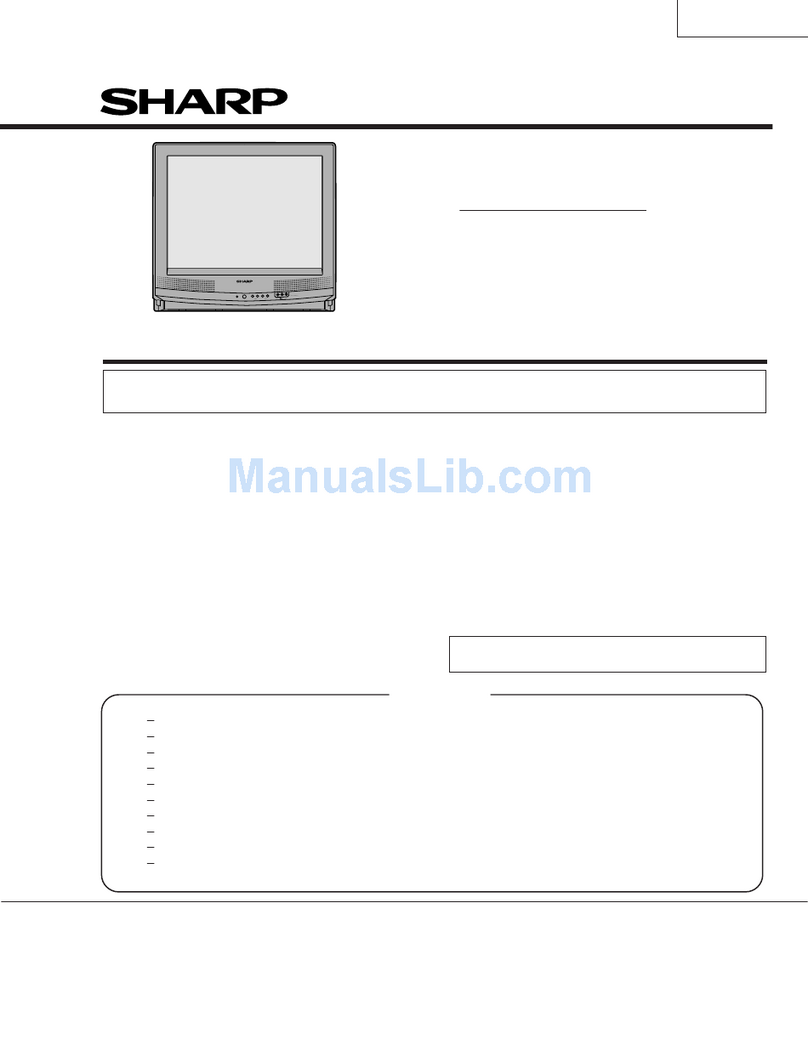 Sharp 21MJ50 User manual Sharp 21MJ50 User manual
