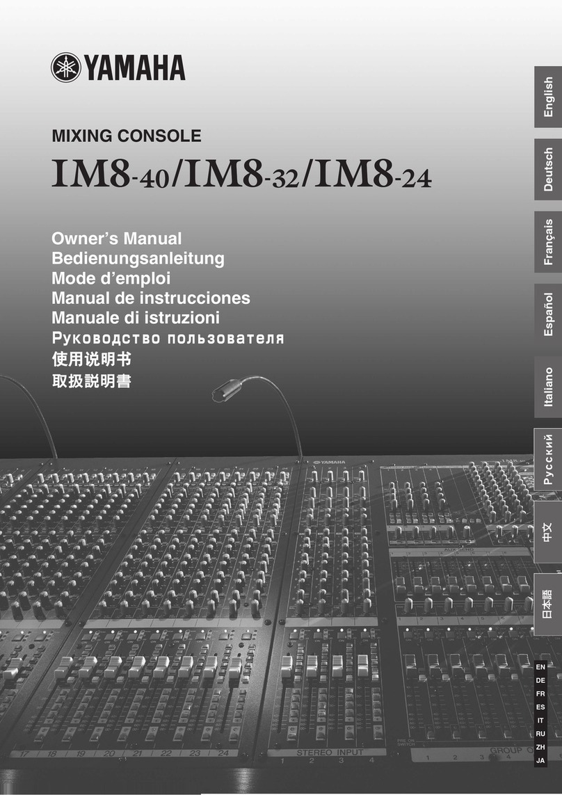 Yamaha IM8-40 Mode d'emploi