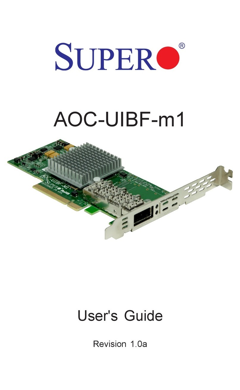 Supero AOC-UIBF-m1 user guide