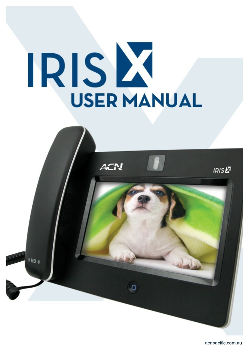 ACN IRIS X User manual