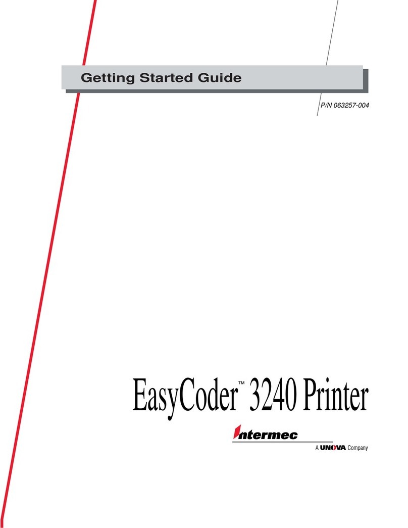 Intermec 3240 User manual