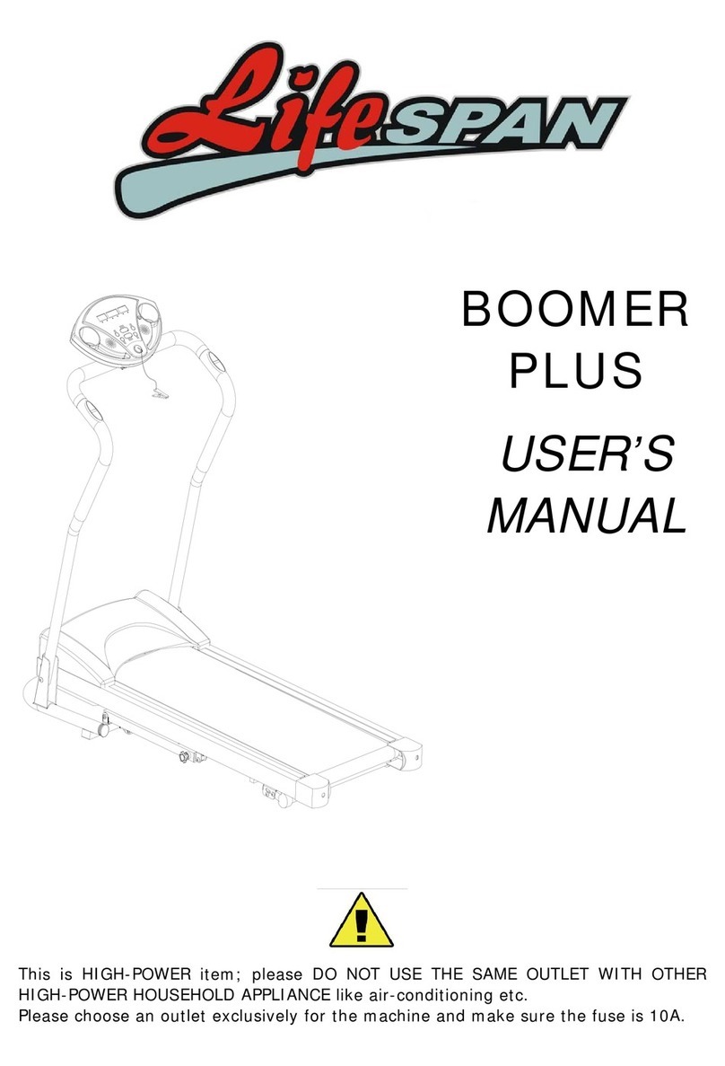 Life Span BOOMER PLUS User manual