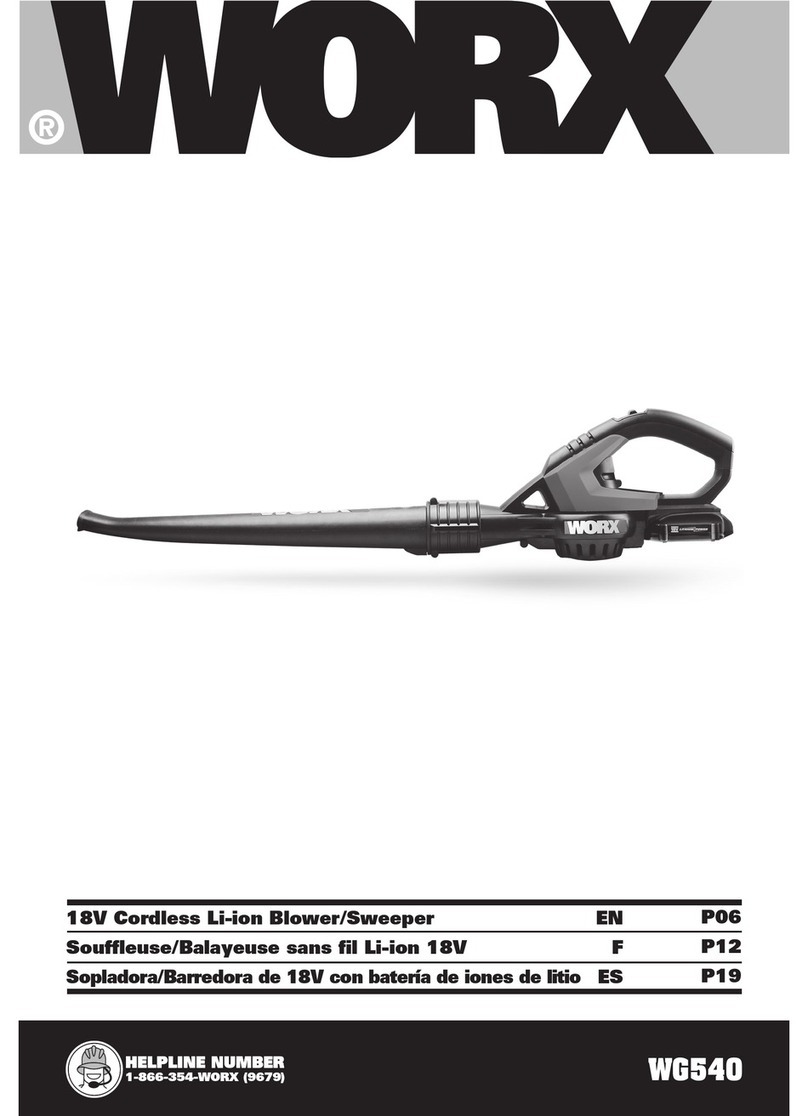 Worx WG540 User manual