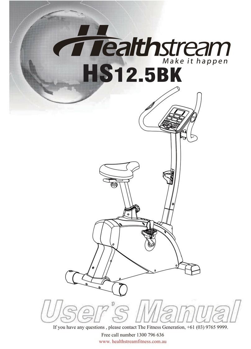 Healthstream HS12.5BK User manual