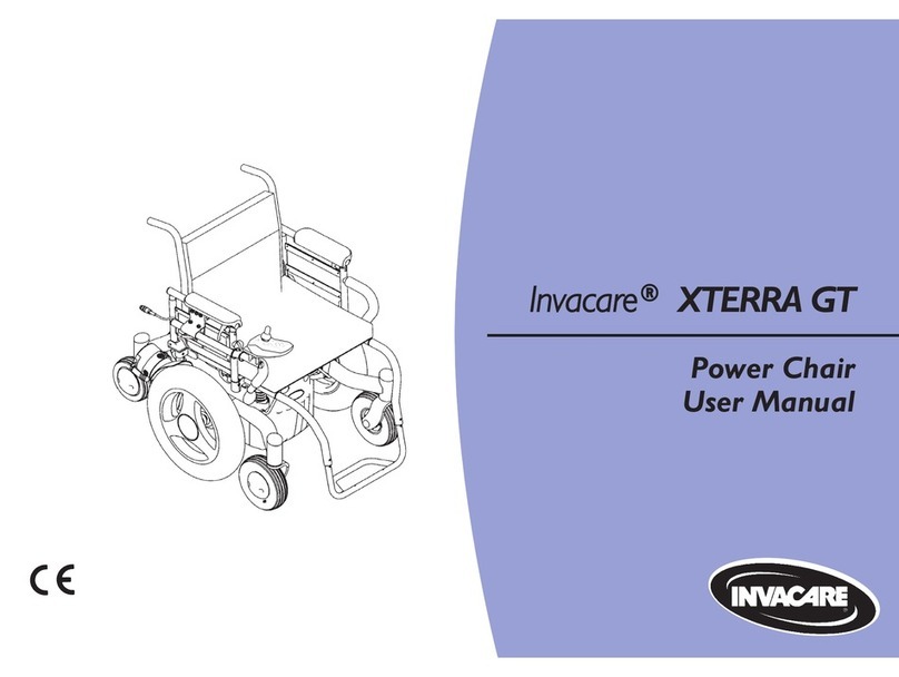 Invacare XTERRA GT User manual
